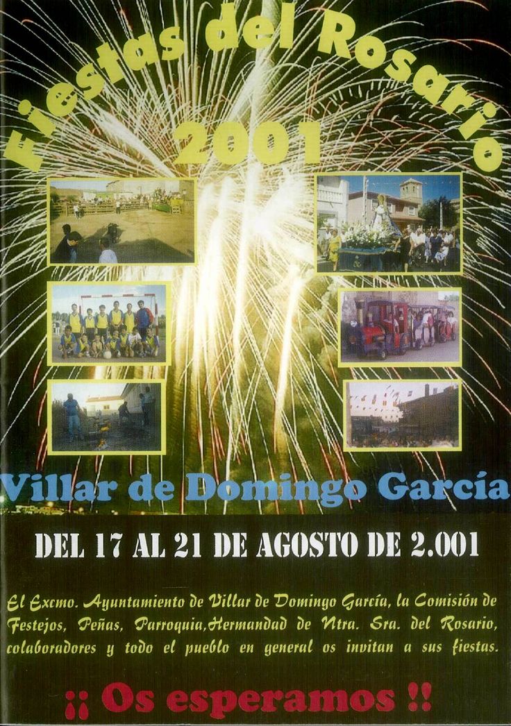 Fiestas patronales en honor a Nuestra Señora del Rosario  